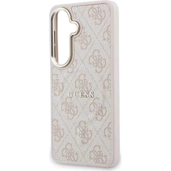 Guess PU Leather 4G Gold Frame Magnetic kryt Samsung Galaxy S26+ růžový - Pouzdra - Obrázek 3f3e5b259ebc4586b89147d97582f101