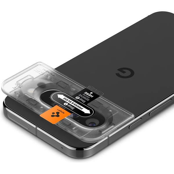 Spigen Glass tR EZ Fit Optik 2 Pack tvrzené sklo na fotoaparát Google Pixel 9 Pro XL čiré - Ochranné folie a skla - Obrázek 3f54fec255dc4aa6b9ad62f30cf20629