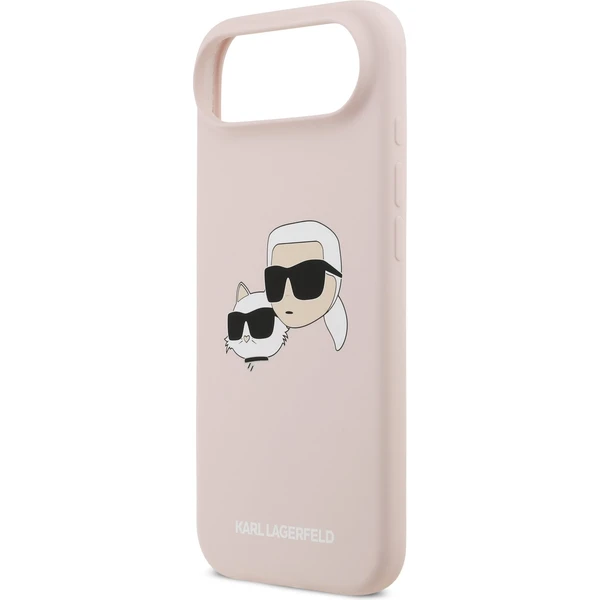 Karl Lagerfeld Liquid Silicone Double Heads MagSafe kryt iPhone Air růžový - Pouzdra - Obrázek 3f5786389ba74518981f7ce152e86d26