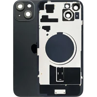 Náhradní zadní sklo pro iPhone 15 Plus černé - Náhradní zadní skla