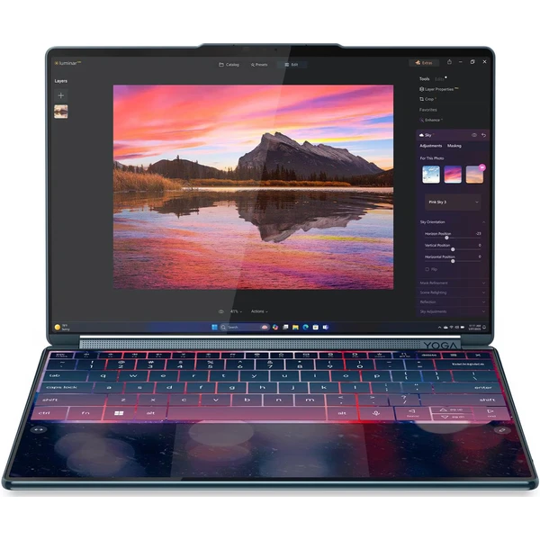 Lenovo Yoga Book 9 14IAH10 (83KJ0028CK) modrozelený - 3 roky záruky Premium Care - Notebooky - Obrázek 3f7944008b3944babb79ecd3cd446c54