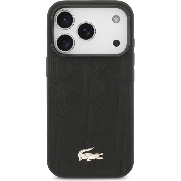 Lacoste PU Nomogramme Gold Logo MagSafe kryt iPhone 17 Pro černý - Pouzdra - Obrázek 3f851356ec0e45da8848300416d90771