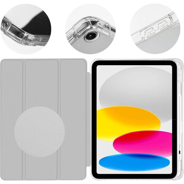 OBAL:ME MistyTab pouzdro pro iPad 10.9 (2022)/iPad 11" (2025) světle šedé - Pouzdra - Obrázek 3f8e212cb58a4a45a5c9e16b792106a7