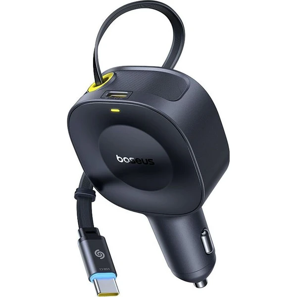 Baseus PrimeTrip VR2 USB-C nabíječka do auta 1,5m 30W 1x USB-C černá - Nabíječky - Obrázek 3faf8730b0ad403f94ccb0b4daafd116