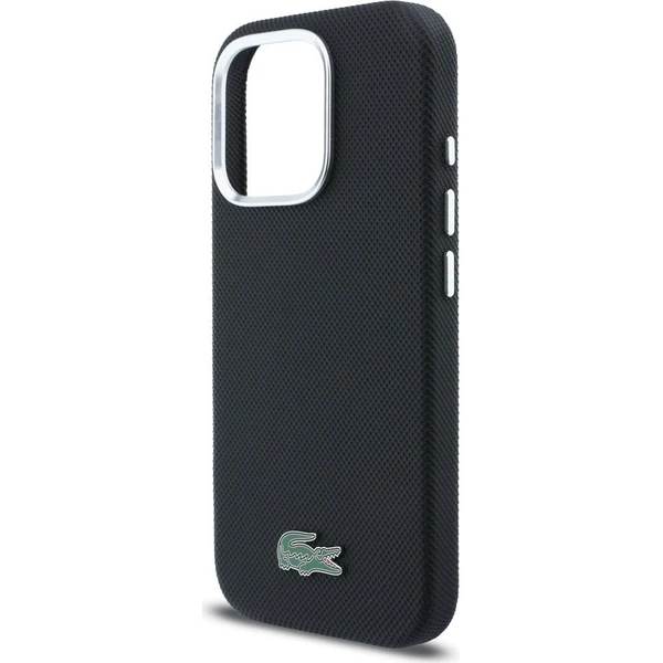 Lacoste PVC Iconic Petit Pique Metal Logo MagSafe kryt iPhone 16 Pro Max černý - Pouzdra - Obrázek 3fe5c8d8dcae4164a99d433f28096839