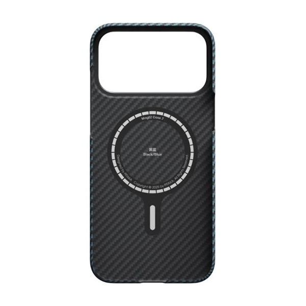 Pitaka Ultra-Slim Case MagSafe kryt iPhone 17 Pro Blue Grey - Pouzdra - Obrázek 3fea5b3e4c794007931bada05792e955
