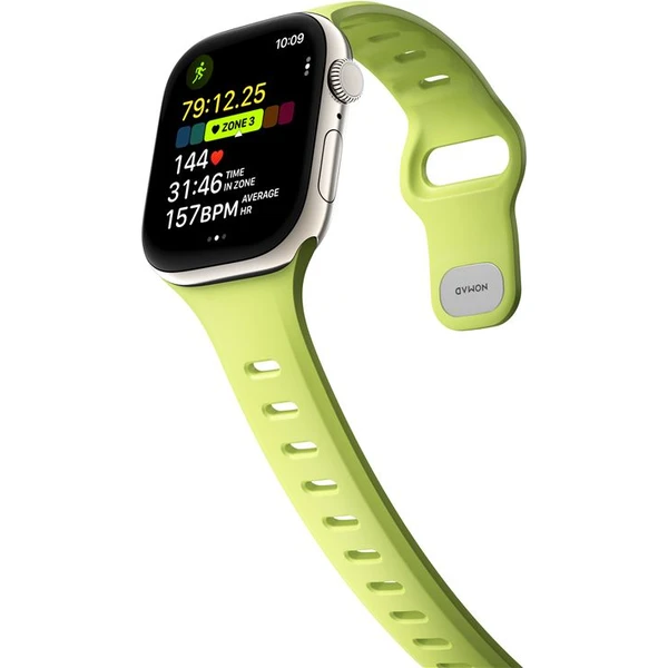 Nomad Tempo Band FKM řemínek Apple Watch 41mm/42mm lime - Řemínky - Obrázek 3fec561c04a145f39dd361e32847a579