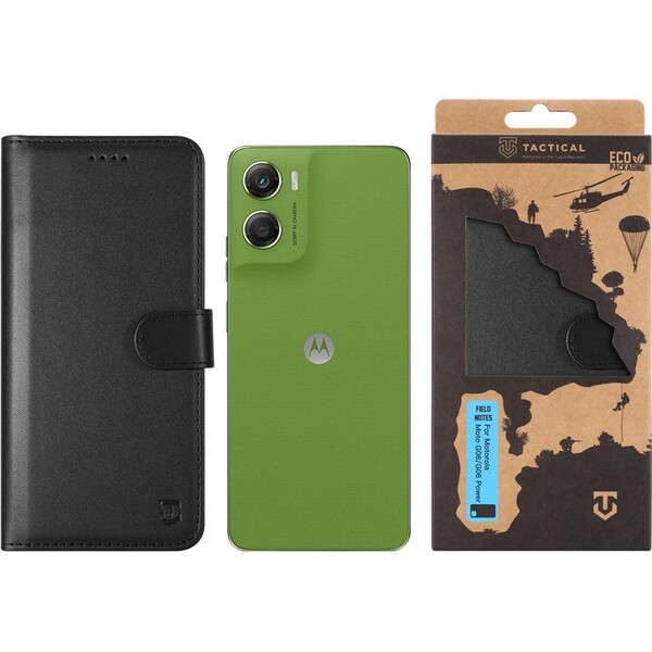 Tactical Field Notes pouzdro Motorola Moto G06/G06 Power černé - Pouzdra - Obrázek 400e78e2416a4f2b97922de3f75189a4
