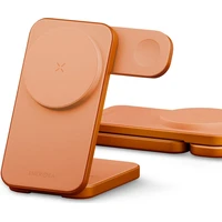 ENERGEA MagTrio 2 MagSafe 3v1 (Qi2) 25W nabíječka oranžová - Nabíječky