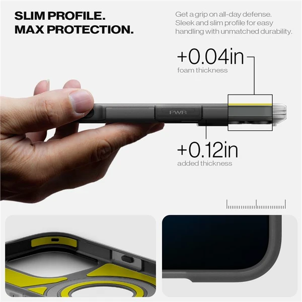 Spigen Tough Armor T MagSafe kryt iPhone 16 Pro černý - Pouzdra - Obrázek 4026b7864b02481abb30cf0b057a8caf
