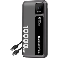 OBAL:ME CablePulse Powerbanka 10000mAh, 22,5W černá - Powerbanky