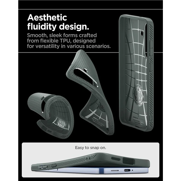 Spigen Liquid Air kryt Samsung Galaxy S25 zelený - Pouzdra - Obrázek 405433ef5741456b84343a75f69f8177