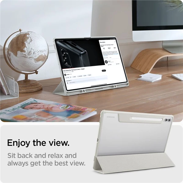 Spigen Ultra Hybrid Pro pouzdro Samsung Galaxy Tab S10/S9/S8 Ultra šedé - Pouzdra - Obrázek 4065b8aa703646f2970c5c75ab2e9686