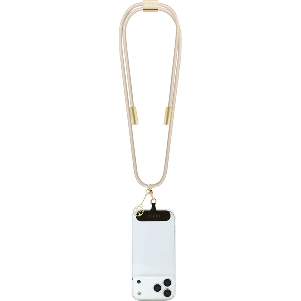 Guess Crossbody popruh 4G Charm s nabíjecím kabelem USB-C/USB-C béžový - Popruhy a crossbody - Obrázek 40688d14bbac4f0dad4f838be0c5d709
