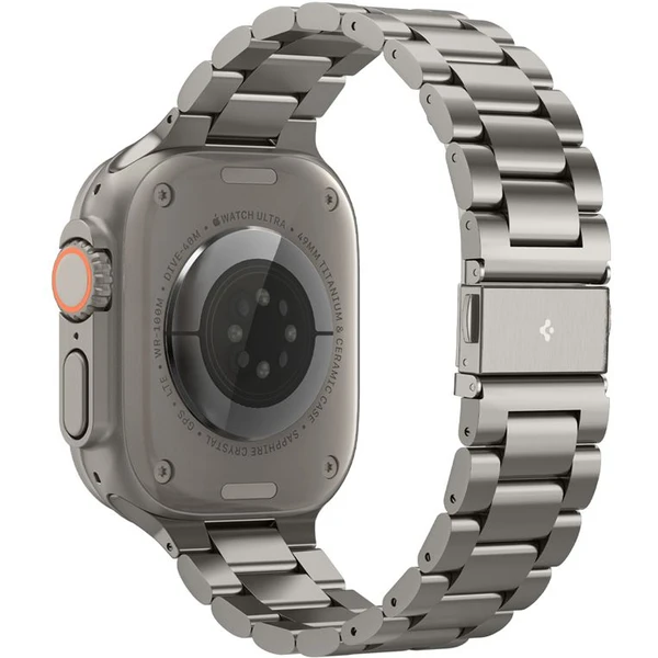 Spigen Modern Fit Titanium řemínek Apple Watch 49/46/45/44mm přírodní titan - Řemínky - Obrázek 4078fa940fec48019bd403e1c75f8971