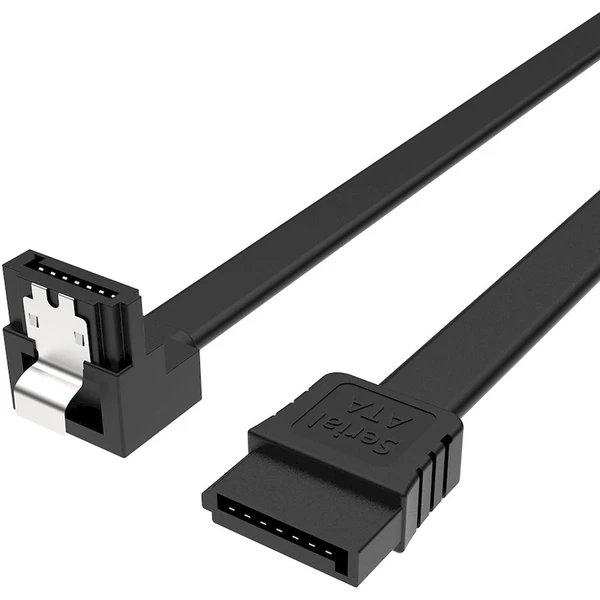 Akasa - Proslim SATA kabel 90° - 100 cm - Kabely a redukce - Obrázek 408J000K01
