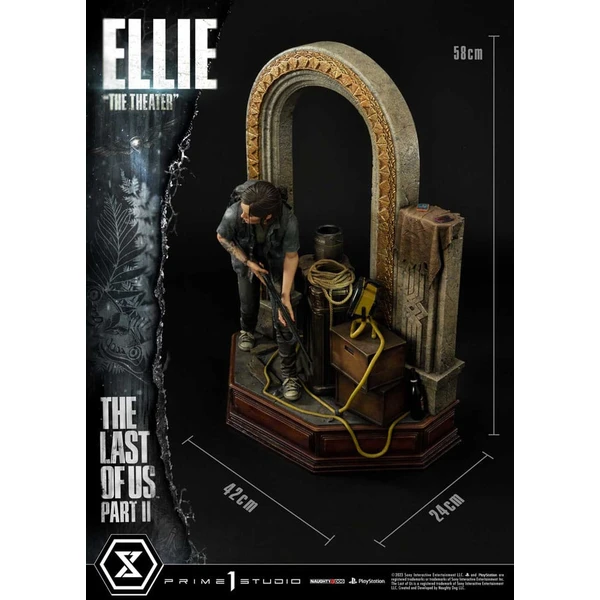 Socha Prime 1 Studio The Last of Us: Part II - Ellie 1/4 "The Theater" Bonus Version 58 cm - Sochy a sošky - Obrázek 4098000601