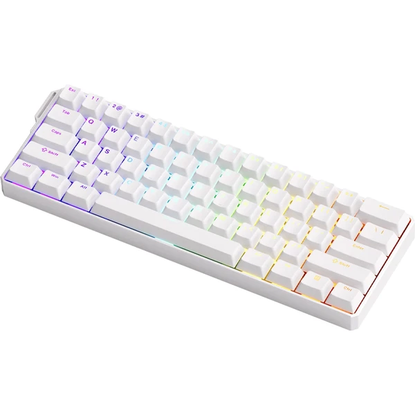 Akko MonsGeek FUN60 Ultra-ST herní klávesnice (US) bílá - Klávesnice - Obrázek 40OG000K01