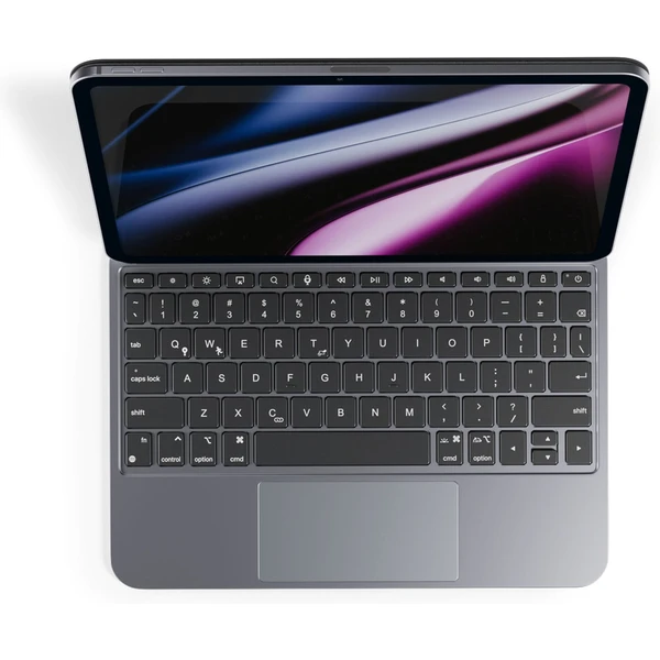 Epico UltraBoard hliníková klávesnice s pouzdrem pro Apple iPad 11" (2025) CZ černá - Pouzdra s klávesnicí - Obrázek 40OI000K01