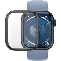 PanzerGlass Apple Watch 9/8/7 (41mm) ochranný kryt s D3O - černý rámeček - Pouzdra