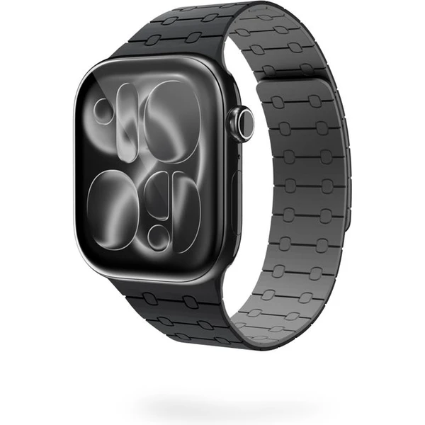 Epico Magnetic+ silikonový řemínek pro Apple Watch 42/41/40/38mm černý - Řemínky - Obrázek 40SJ000K01