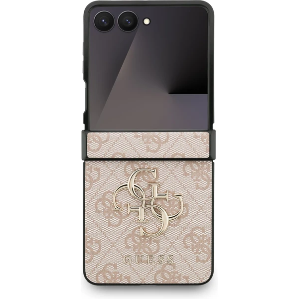 Guess PU 4G Metal Logo kryt Samsung Galaxy Z Flip 7 růžový - Pouzdra - Obrázek 40ab6e77da884f31a361af29e858ca76