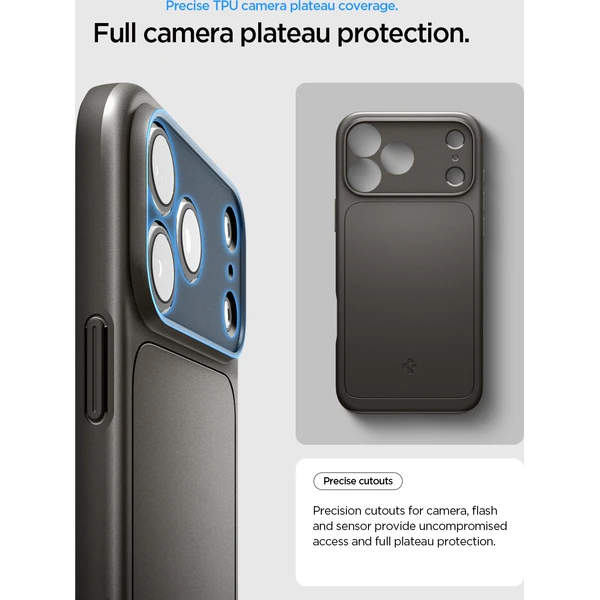 Spigen Thin Fit MagSafe kryt iPhone 18 Pro/17 Pro gunmetal - Pouzdra - Obrázek 40b86d95f54a49728142197b46bebaae