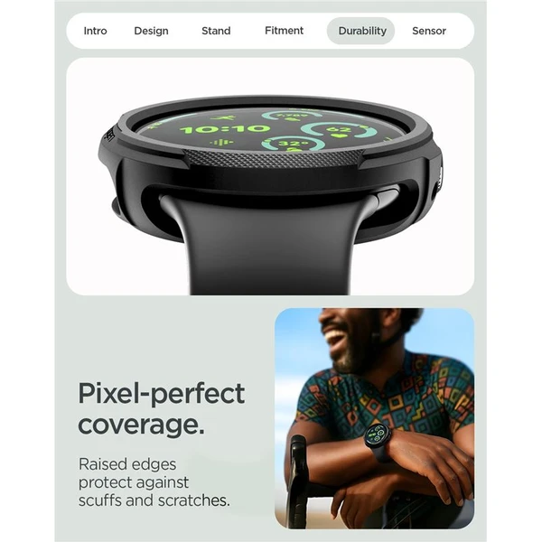 Spigen Liquid Air kryt Google Pixel Watch 4 41mm matně černý - Pouzdra - Obrázek 40bc9ec3037141b8a52a63296ad7d4f3