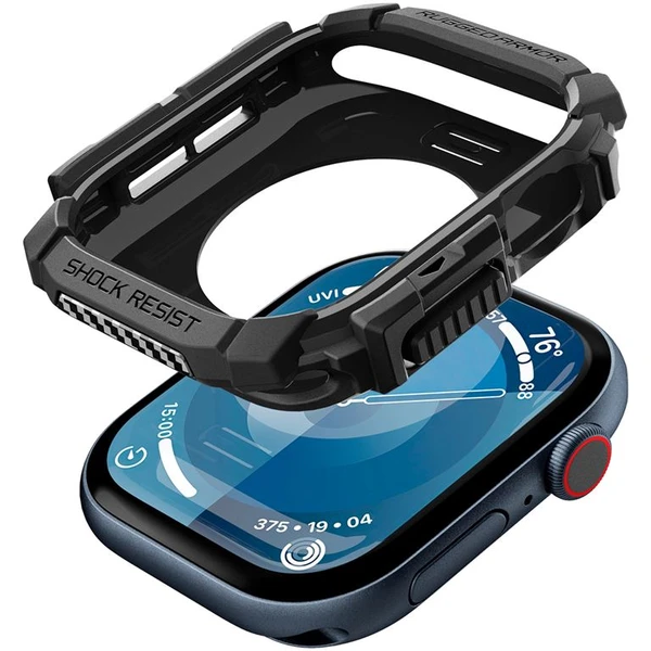 Spigen Rugged Armor kryt pro Apple Watch 10/11 (42mm) matně černý - Pouzdra - Obrázek 40c4bcfb864246939f861d5dfdcedb03