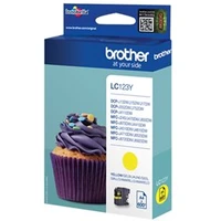 Brother LC123Y inkoust žlutý - Tonery