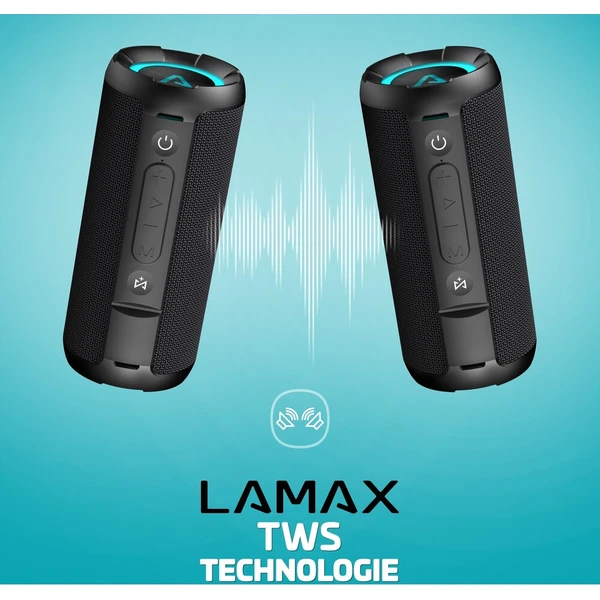 LAMAX SoundJam1 bezdrátový reproduktor černý - Reproduktory - Obrázek 4101c2d98c0c4db4a3b368eaa168f750