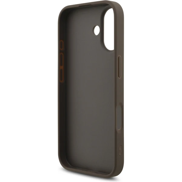 Guess PU 4G Metal Logo Strap kryt iPhone 17 hnědý - Pouzdra - Obrázek 4107a6e16e4a49e390700cd0a98ff127