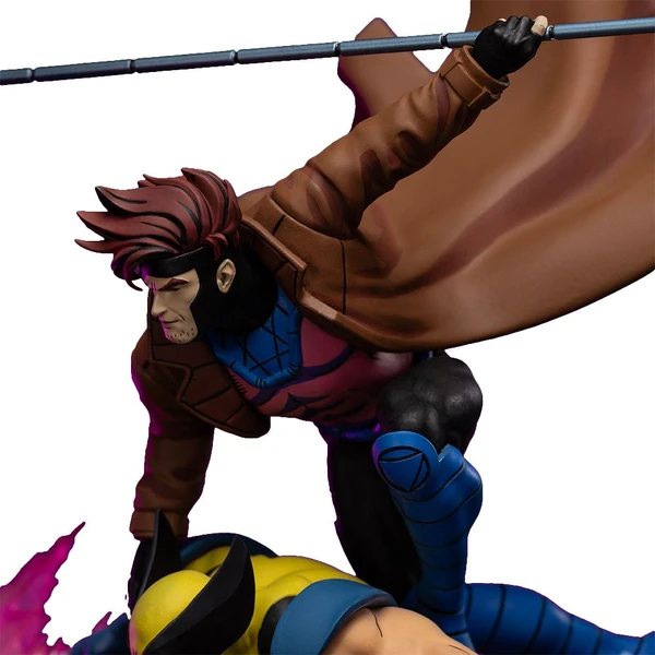 Soška Iron Studios Deluxe Art Scale 1/10 X-Men '97 - Gambit & Wolverine 29 cm - Sochy a sošky - Obrázek 410R000K01