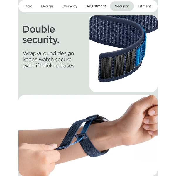 Spigen Athlex Air Active řemínek Google Pixel Watch 5/4/3 45mm navy blue - Řemínky - Obrázek 412d8788d11a465ba443228fad40aa44