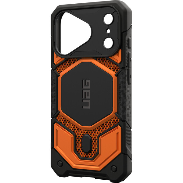 UAG Monarch Pro MagSafe Kevlar kryt iPhone 18 Pro/17 Pro oranžový - Pouzdra - Obrázek 414800644cf14c09964f5fba07ea990c