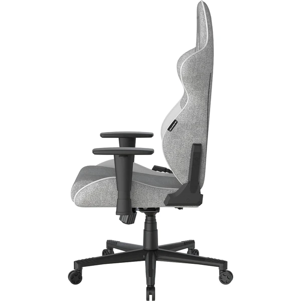 DXRacer GLADIATOR látková herní židle šedo-bílá - Židle - Obrázek 414D000O01