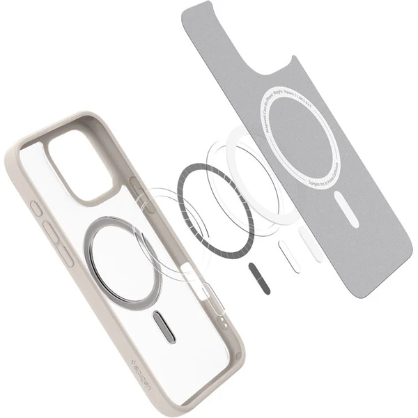 Spigen Ultra Hybrid MagSafe kryt iPhone 16 Pro frost natural titanium - Pouzdra - Obrázek 414b1525389949de8685e6bf714ad944