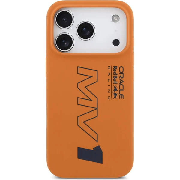 Oracle Red Bull Racing Silicone MV1 MagSafe kryt iPhone 17 Pro oranžový - Pouzdra - Obrázek 415ec0cae2ef4cc7879b0148327944ab