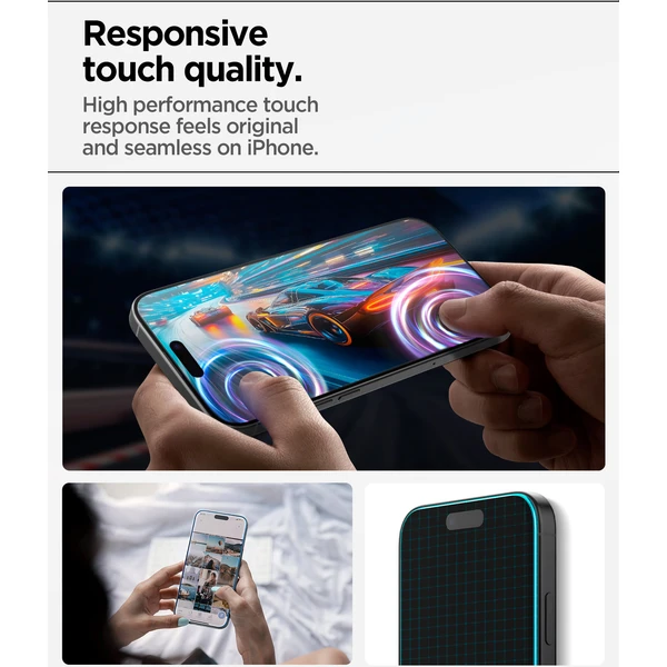 Spigen Glass tR AlignMaster S sklo iPhone 17 Pro Max (3 ks) - Ochranné folie a skla - Obrázek 416583fbc1ec4335af3d4e8b846138fb