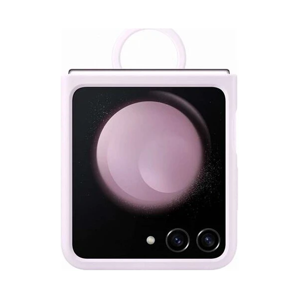 Samsung Silicone case with Ring Z Flip5 Lavender - Pouzdra - Obrázek 416e4d7919fe42a2a85e70e9c2e7e0aa
