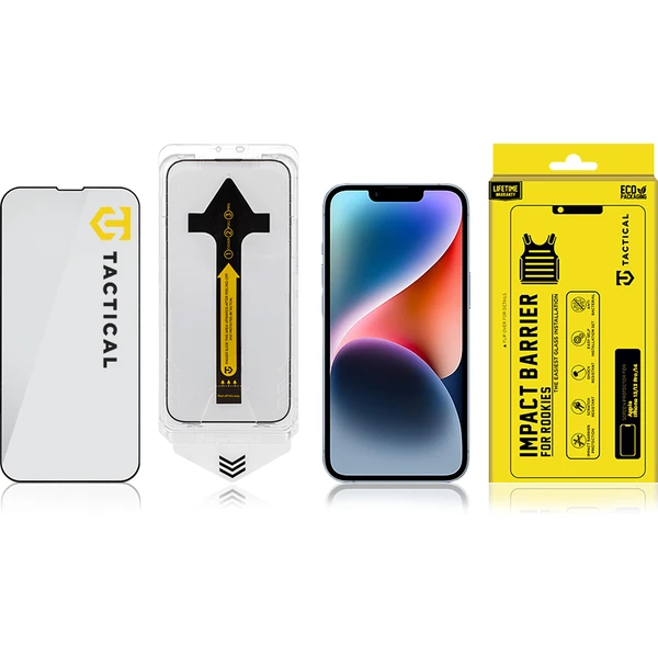 Tactical Impact Barrier for Rookies sklo s aplikátorem Apple iPhone 13/13 Pro/14/16e/17e - Ochranné folie a skla - Obrázek 4173d52af29645db86299d8ca20a8df8