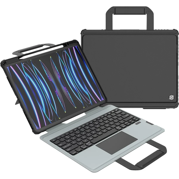 Nillkin Bumper GO pouzdro s klávesnicí iPad Pro 12.9 (20/21/22) Air 13 (2024) černé - Pouzdra - Hlavní obrázek