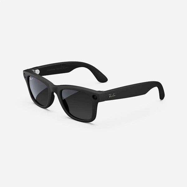 Ray-Ban: Meta Wayfarer Velké Chytré Brýle 8056597988421 Matně černá