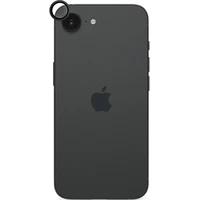 Epico hlíníková ochrana čoček fotoaparátu pro Apple iPhone 17e/16e černá - Ochranné folie a skla
