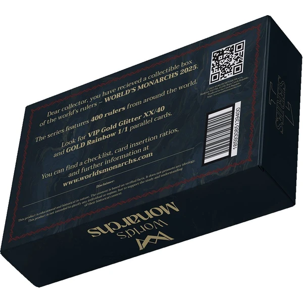 Sběratelské karty 2025 World's Monarchs - Series 1 box - Sběratelské karty a nálepky - Obrázek 41KL000K01