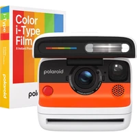 Polaroid Flip bílý + balení barevných filmů (8 fotografií) - Fotoaparáty