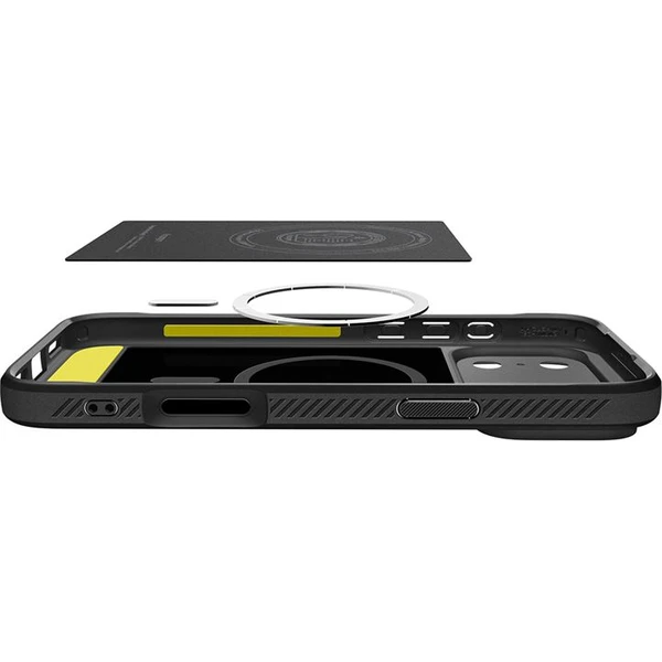 Spigen Rugged Armor MagSafe kryt iPhone 17 Pro matte black - Pouzdra - Obrázek 41dfea76e0d246dba3a33863bf5e5fd8