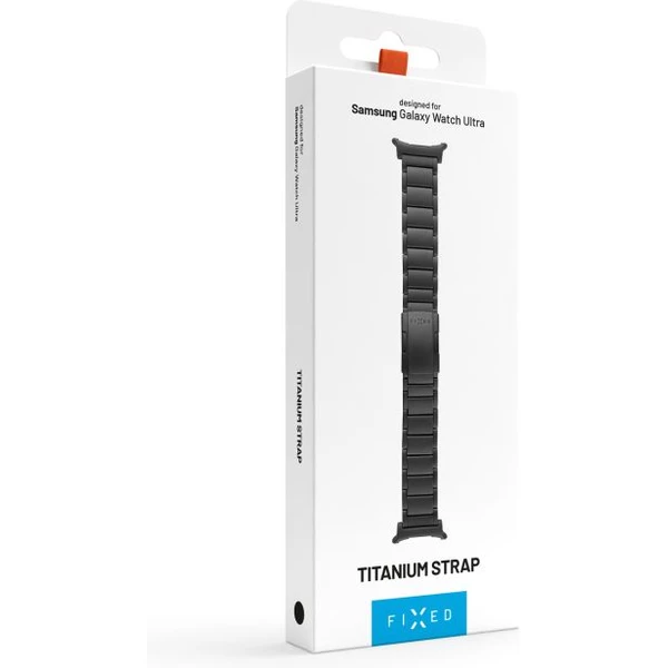 FIXED Titanium Strap řemínek Samsung Galaxy Watch Ultra, černý - Řemínky - Obrázek 41f39418e31643c297697ca156bf2640
