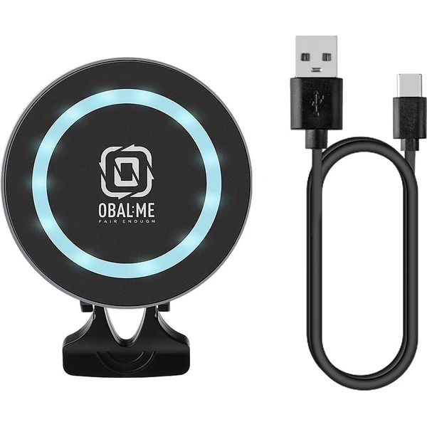 OBAL:ME MagNetix Aura Bezdrátový nabíjecí držák do auta 15W černý - Držáky - Obrázek 41f9c1a906a042fe9f1dcfac381b4215