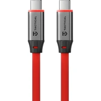 Tactical Fat Man 2.0 kabel USB-C/USB-C 1m červený - Kabely a redukce